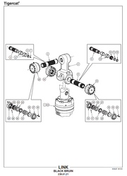 TIGERCAT TH534 HARVESTING HEAD PARTS CATALOGUE (5340001 - 5341000)