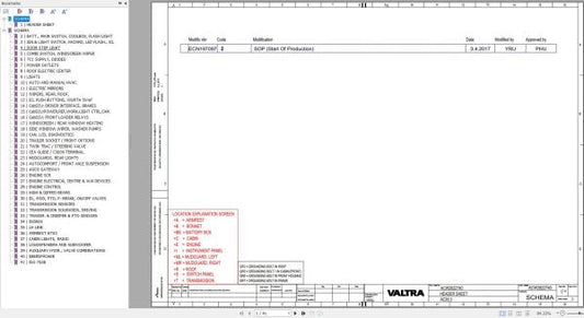 VALTRA AUTOCONTROL SYSTEM AC35.3 ELECTRICAL DIAGRAM MANUAL