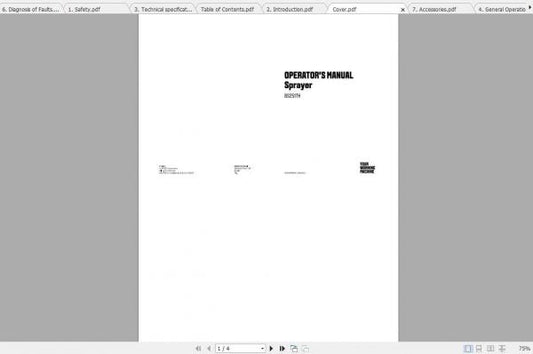VALTRA SA Applicators BS2517H Operator’s Manual PDF – Complete Guide & Instructions