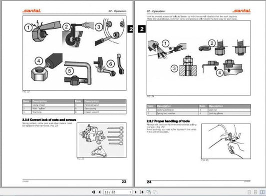 VALTRA SA Material Handling Carregadora Santal Operator Manual – PDF Guide