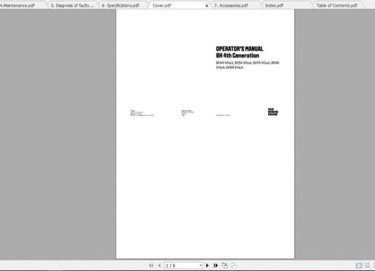 Valtra SA Tractor BH 4th Generation Operator’s Manual PDF Guide