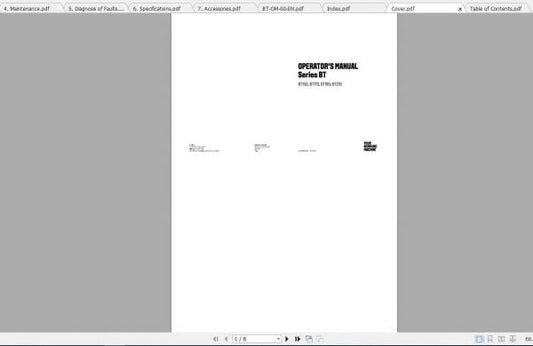 Valtra SA Tractor BT150 BT170 BT190 BT210 Operator’s Manual PDF Guide