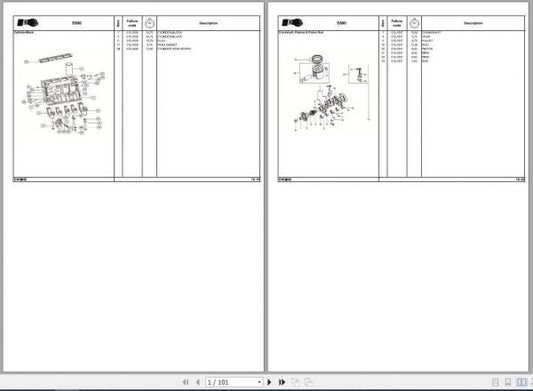 Valtra SA Tractor E600 Repair Time Schedule Manual | Service Guide
