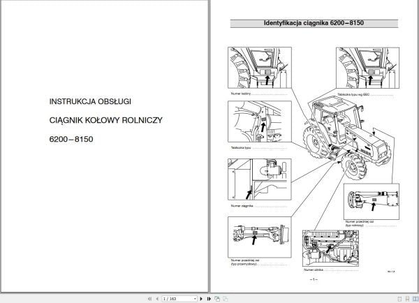 Valtra Tractor 6200 to 8150 Operator’s Manual – Complete Service & Operating Guide