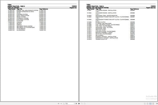 Valtra Tractor A950R Parts Catalog Manual (C095003) – PDF Download