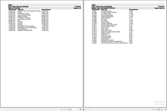 VALTRA AN Series A75L Parts Catalog Manual – VFANA75L