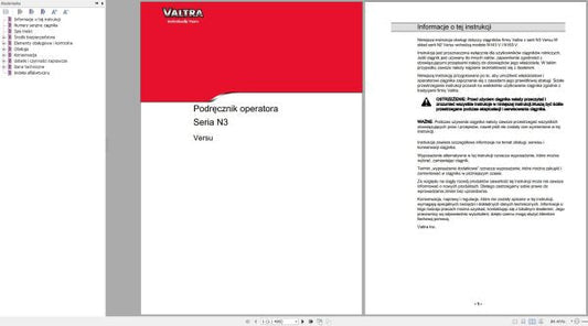 VALTRA N143V & N163V Tractor Operator’s Manual – Complete Guide