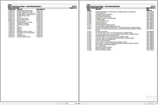 VALTRA S294 Tractor Parts Catalog Manual 6246113 – OEM Parts Guide