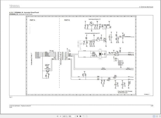 VALTRA TRACTOR S4 SMARTTOUCH ARMREST ELECTRIC DIAGRAM MANUAL