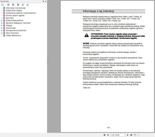 VALTRA TRACTOR T144A1A7–T254A1A7 Operator’s Manual | Complete Service & Operating Guide