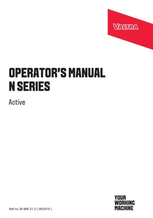 Valtra Tractor Workshop Manuals & Service Repair Manuals