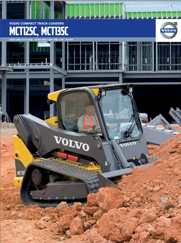 Volvo Compact Track Loader MCT135C Service and Repair Manual PDF
