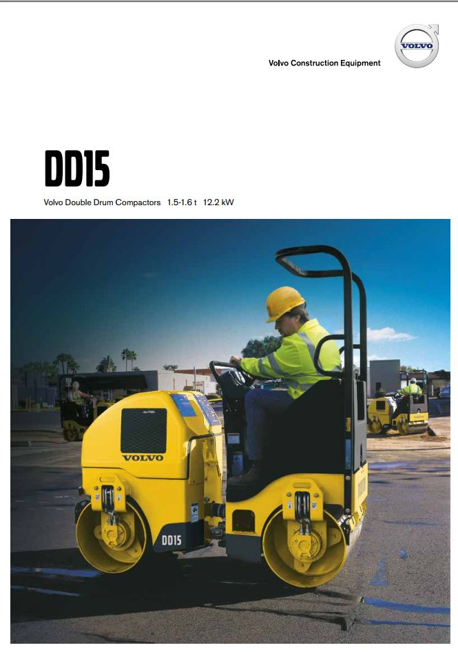 Volvo Drum Compactor DD16 Service Repair Manual PDF