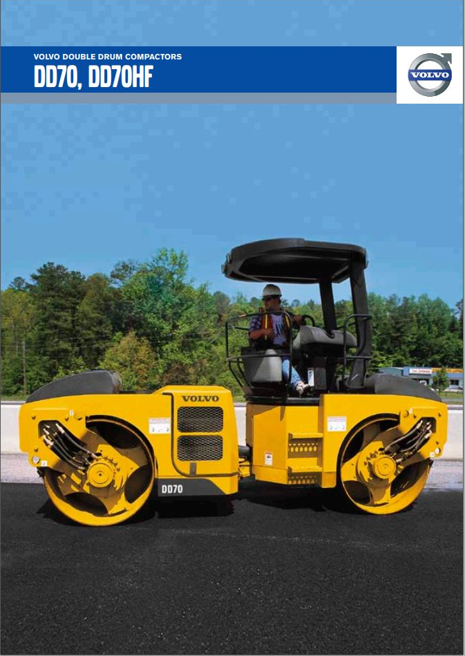 Volvo Drum Compactor DD70HF Service Repair Manual PDF
