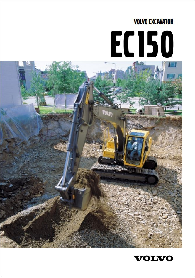 Volvo Excavator EC150 LC Service Repair Manual PDF