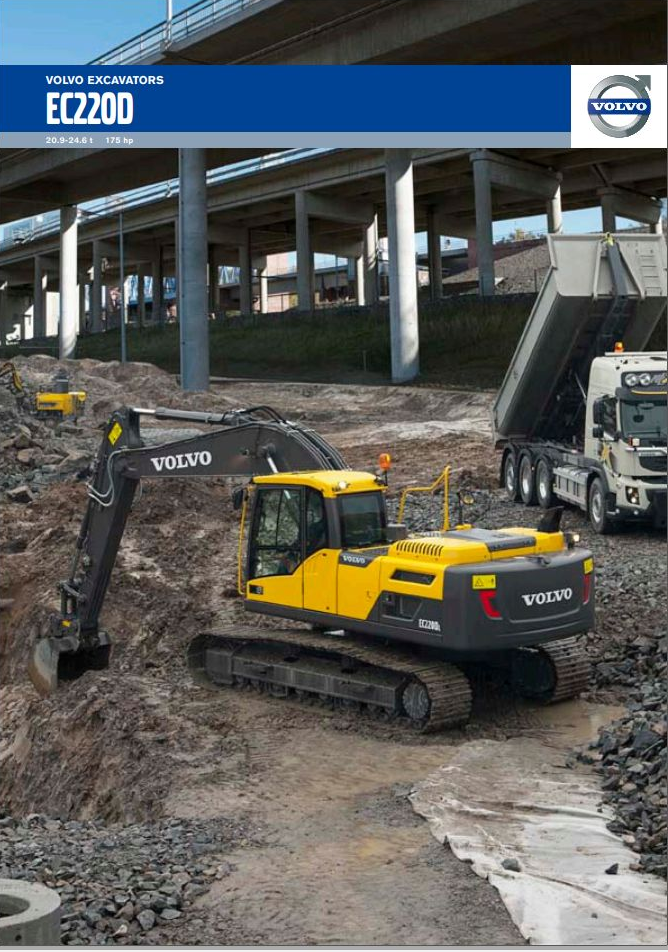 Volvo Excavator EC220D Service Repair Manual PDF