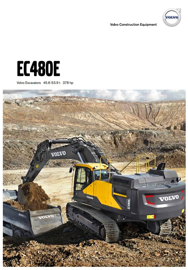Volvo Excavator EC480E L Service Repair Manual PDF