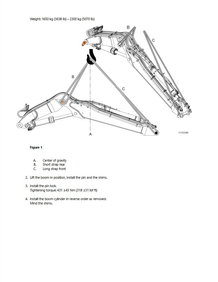 Volvo Excavator EW160E Service and Repair Manual PDF