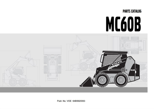 Volvo Loader MC60B Parts Catalog