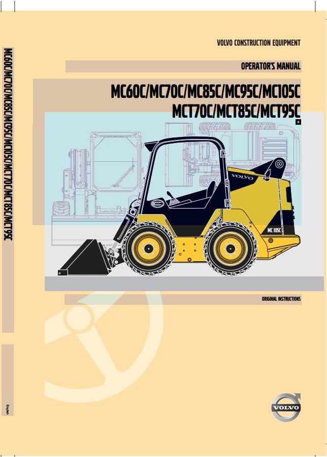 Volvo Loader MC60C to MCT95C Operator