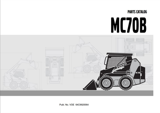 Volvo Loader MC70B Parts Catalog