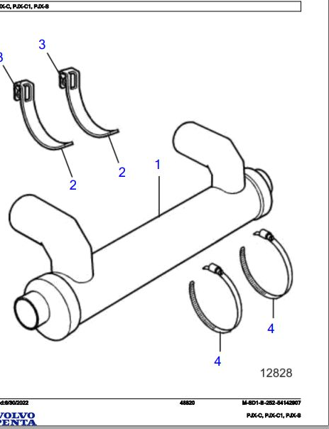 Volvo Penta Marine Drives Transmissions PJX-C PJX-C1 PJX-S Parts Catalog