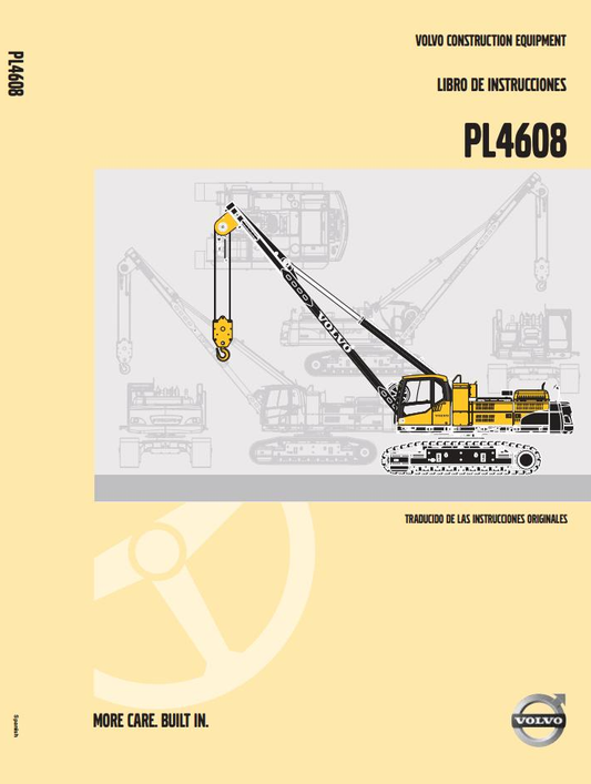 Volvo Pipelayer PL4608 Instruction