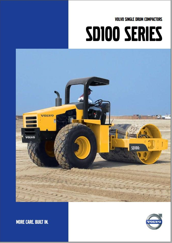 Volvo Single Drum Compactors SD100 Parts Catalog