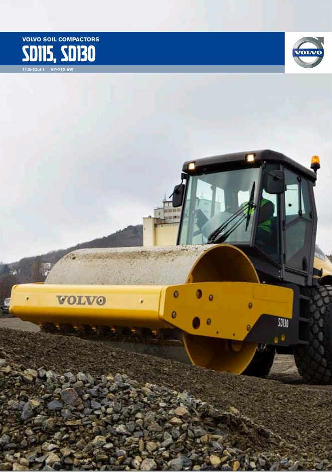 Volvo Single Drum Compactors SD130 Service and Repair