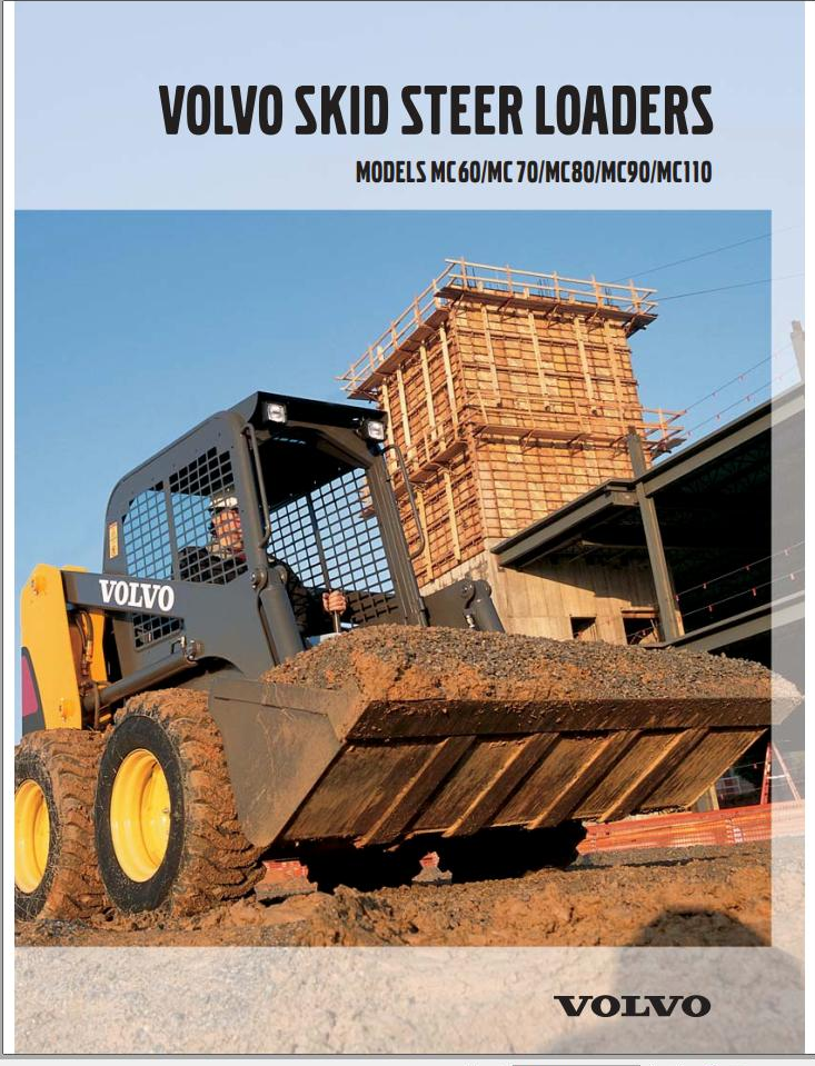 Volvo Skid Steer Loader MC60 Service and Repair Manual PDF