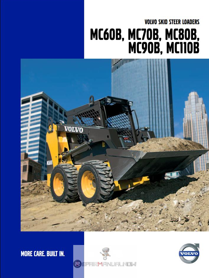 Volvo Skid Steer Loader MC80B Service and Repair Manual PDF
