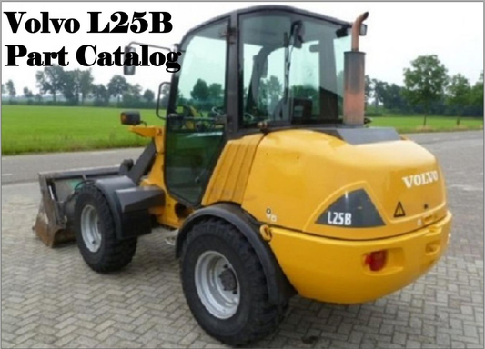 Volvo Wheel Loader L25B Parts Catalog