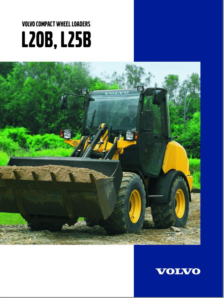 Volvo Wheel Loader L25B Service Repair Manual PDF