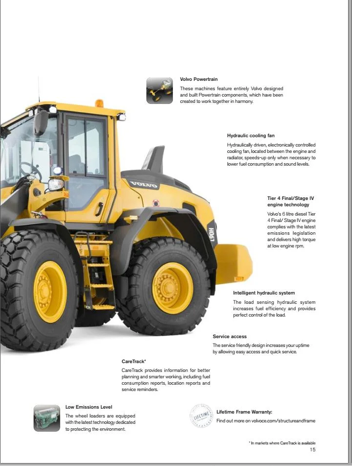 Volvo Wheel Loader L90H Service and Repair Manual PDF