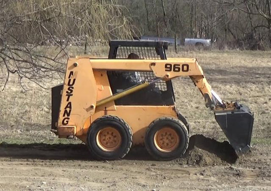 Mustang Skid Steer Loader 960 Parts Catalog Manual (000-45884B) PDF Download